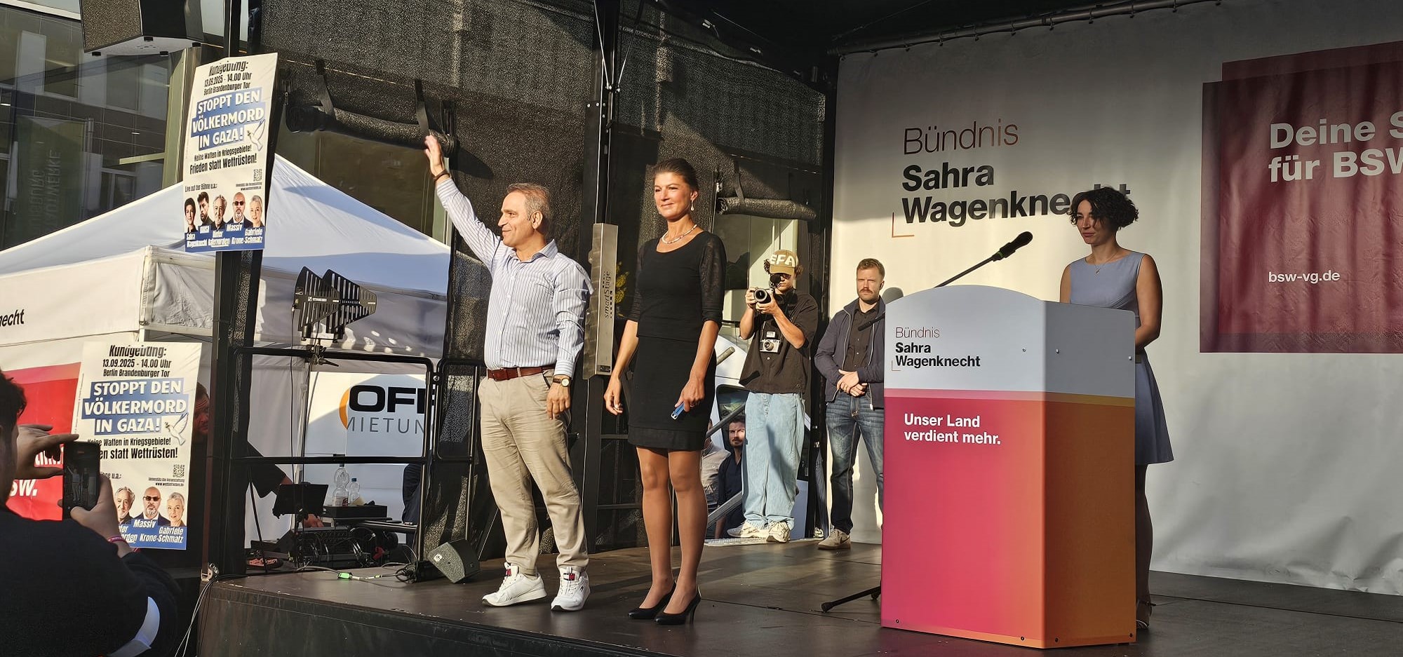 Voller Platz und tolle Stimmung